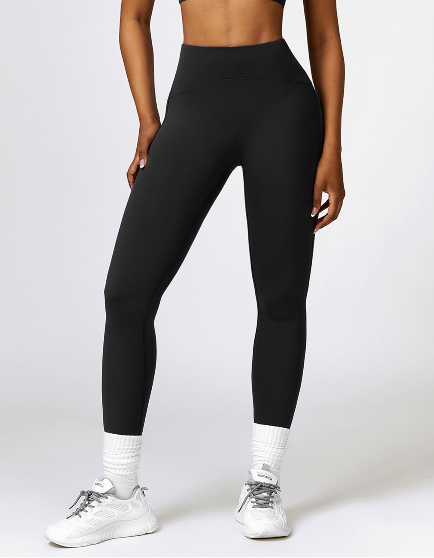 Flex-Fit Scrunch Butt Leggings - Black