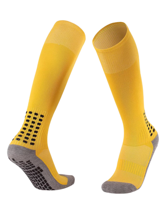 StickySole Grip High Socks  - Energy Yellow