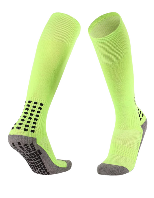 StickySole Grip High Socks  - Neon