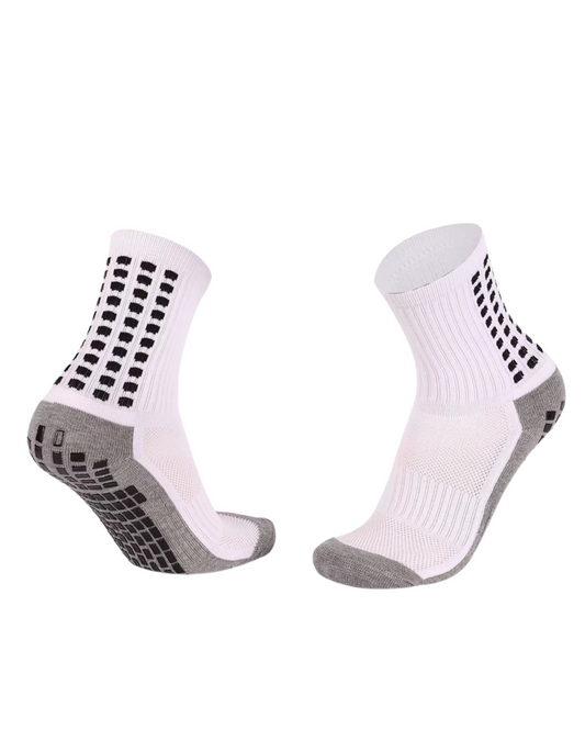 StickySole Grip Low Socks  - White